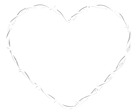 3D Y2K Wire Heart
